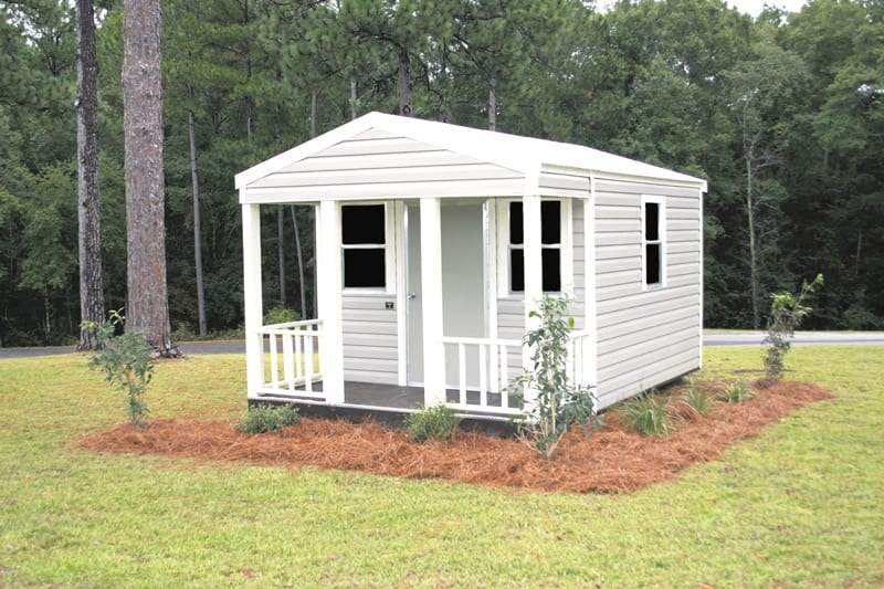 Porch Model: -— Front porch for offices/hobbies